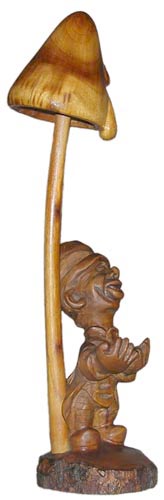 The gnome, a wooden sculpture, a kind 1. Woodcarving. Souvenir production. Business a souvenir. An original gift in traditions of national crafts of Ukraine.